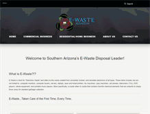 Tablet Screenshot of ewasteassassin.com